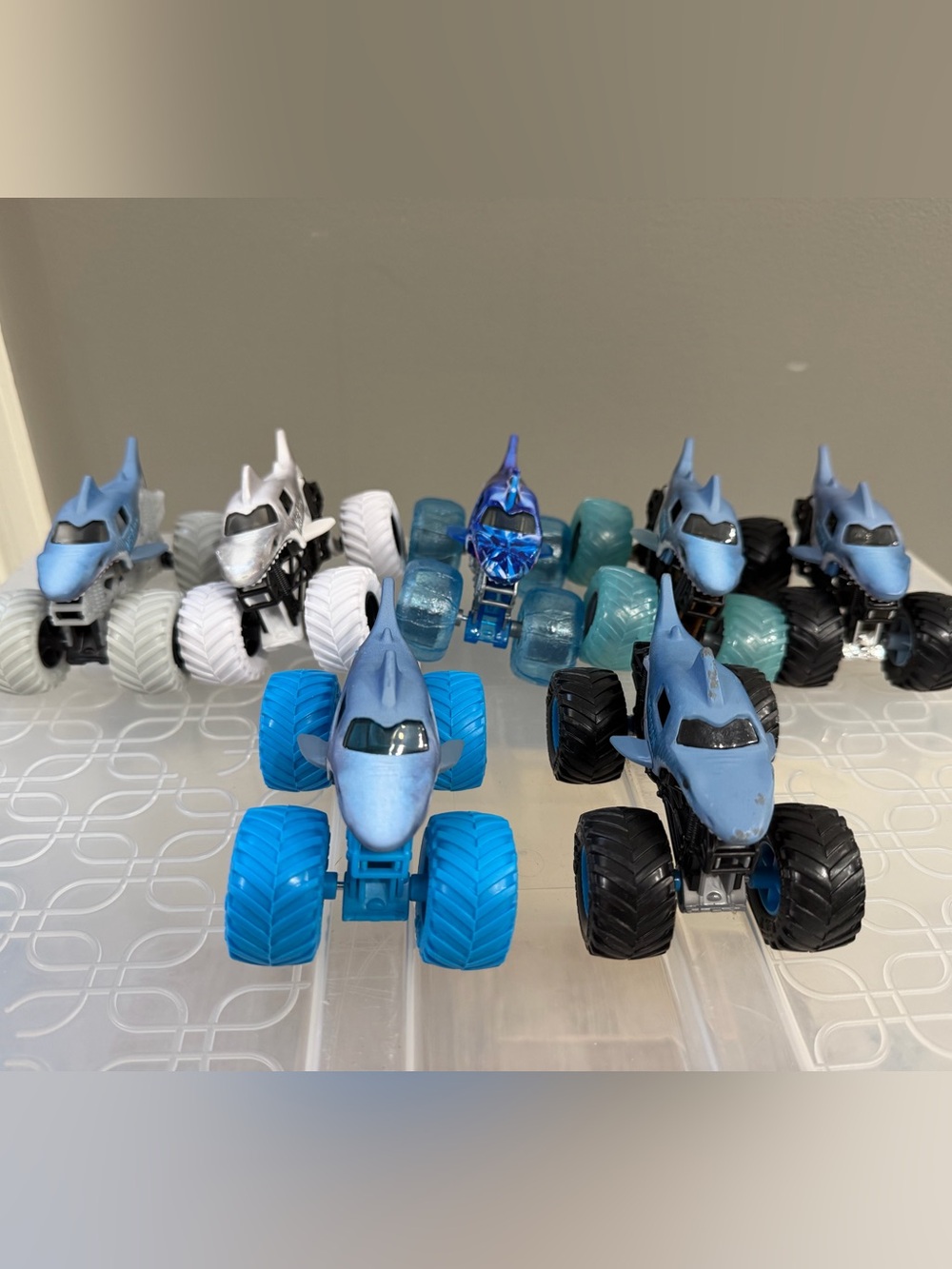 Monster Jam Megalodon Trucks (Bundle of 7)